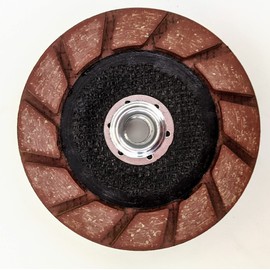 2 pcs of SUPA Edge Ceramic Cupwheel 5"x5/8-11" Gr 30#,50#,100#,200#,400# for concrete finishing (5"xGrit 30#)