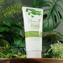 Owner Clan Rich lather, moisturizing for sensitive skin, green tea cleansing foam 180g / 풍부한거품 예민한피부 촉촉한보습 녹차클렌징폼 180g
