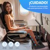 Hamaca de Pie de Avión Ajustable, Hamaca Para Pies Portátil