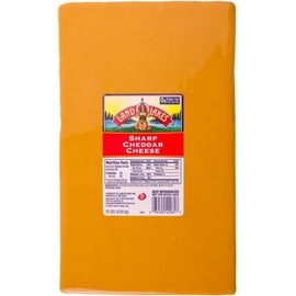Land O Lakes Yellow Sharp Cheddar Cheese, 10 Pound -- 1 each.