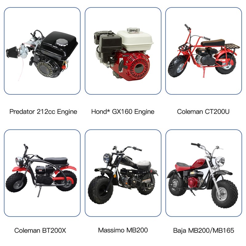 YOXUFA VM22 26mm Carb 212cc Carburetor Kit Replacement for Predator