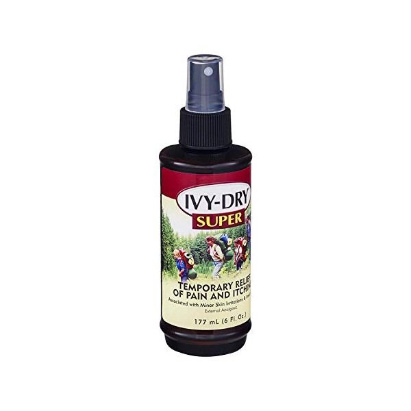 Ivy Corporation *** Dry Super, Itch Relieving Spray, 6 Fl Oz