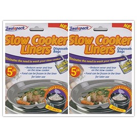 Pajee 10 Pack Slow Cooker Liners Cooking Bags For Round & Oval Cookers TM