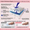 LUPENAN Cat Pee Pads,Super Absorbent,Odor Control with Lavender Scent,Multi Cat,16.9"x11.4"