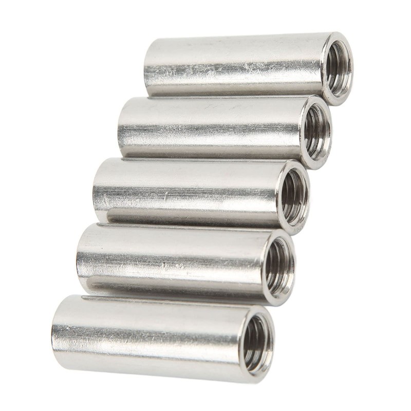 Tissting Pack of 5 Long Rod Nuts M12 x 1.75