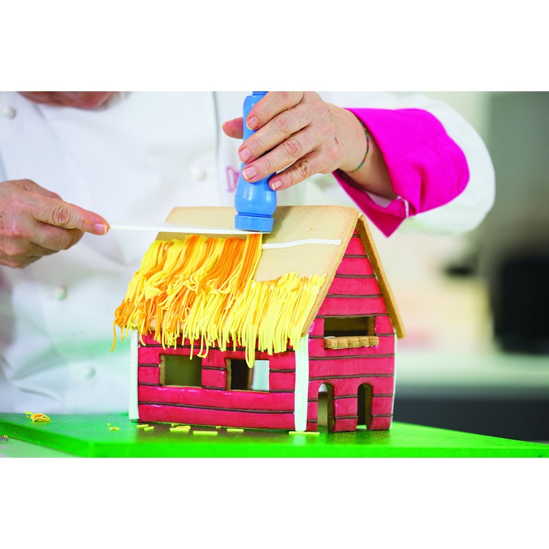 Decora 0255162 AUSSTECHER MÄRCHENHAUS 8-TLG, 17 x 20 x 5