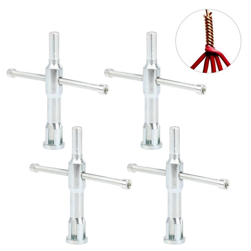 4 Set Twist Wire Tool Electrical Twisting Stripper 5Wire DualPurpose
