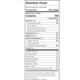 LEWIS CINNAMON SWIRL BREAD 1 LB