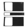 3Pcs Center Console Air Vent Cover Frame Carbon Fiber Outlet