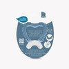 Nuvita 7006 Gum Massage Dentition 4 Months + - Pastel