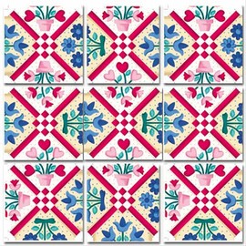 b. dazzle, inc Scramble Squares: Quilt