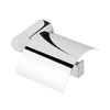 Geesa Wynk Toilet Roll Holder with Lid, Toilet Roll Holder