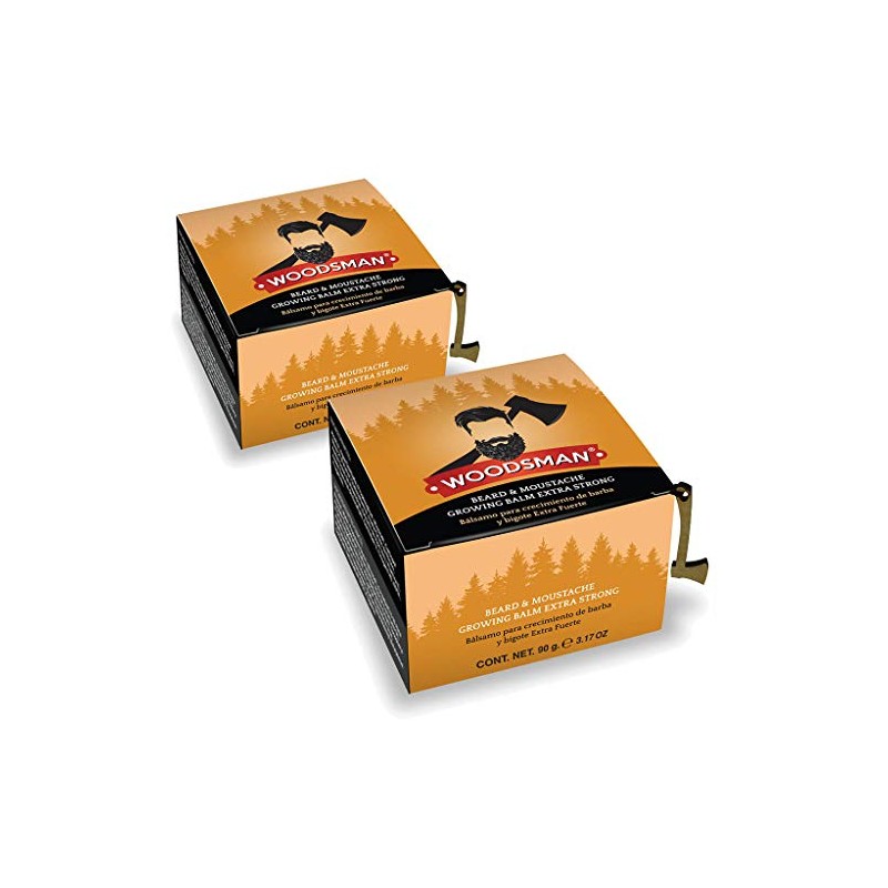 Woodsman - Balsamo de Crecimiento de Barba y Bigote Extra