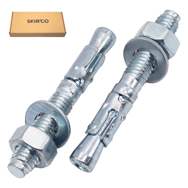 SKIR'CO Pack of 30 Wedge Anchors Galvanised M8 x 60