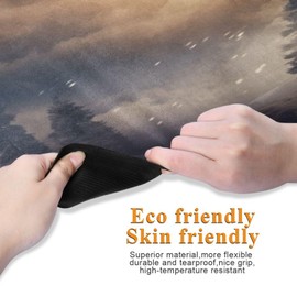 Blueangle Wolf Yoga Mat, Non-Slip Texture Pro Yoga Mat Eco Friendly Exercise & Workout Mat for Yoga, Pilates and Floor Exercises,71"x 26" Thick 1 mm（88）