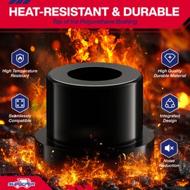 SUPGCPER Club Car DS Deluxe Repair Bushing Kit, 1993-UP Golf Cart Front Rear End Bushing Kit for Club Car DS, Club Car King Ping Repair Kit, Club Car Front End Rebuild Kit OEM# 1015583 1016386 1016384