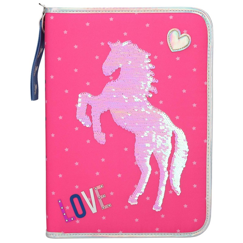 Depesche Miss Melody Love 10604 Pencil Case XXL with Sequins