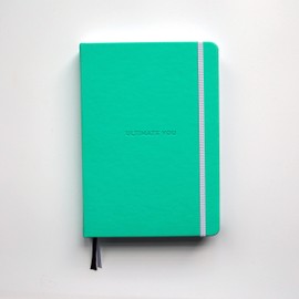 UltimateYou Planner V2 | A5 Daily Productivity Planner | Undated – Start Anytime | Seafoam Green
