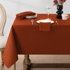 Softalker Fall Rectangle Weaved Texture Tablecloth,Jacquard Waterproof Wipeable Stain Resistant