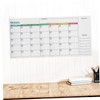 VILLFUL Digital to Paper Calendar Erasable Wall Calendar Reusable Monthly
