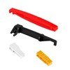 4Pcs Multi-Size Automotive Fuse Puller Kit, Plastic Extractor Tool for