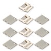 Fielect 10pcs SD Memory Card Socket Long Body PCB Mount