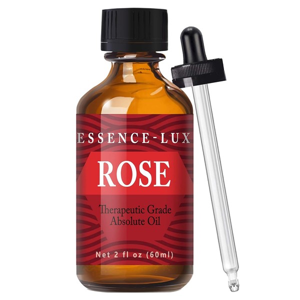 Essence-Lux 60ml Oils - Rose Essential Oil - 2 Fluid Ounces