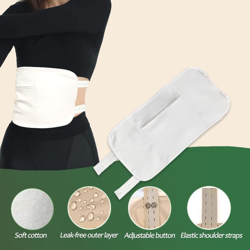 DANLIKT Castor Oil Pack, Reusable Castor Oil Pack Wrap Organic