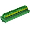 Screw Mount 30A/300V 20 Position Screw Terminal Block Distribution Module