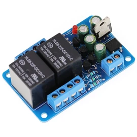 Speaker Protection Module, 10A AC12-15V Dual Channel Speaker Protection Circuit Board Delay Component, Power-on Delay & DC Protection