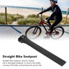 Carbon Fiber Bike Seatpost Replacement Straight Bike Saddle Post Adjustable