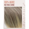 GORGIUS Straight Glueless Wig with Bangs Ash Brown to Blonde