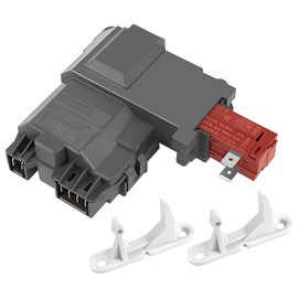 Upgraded 131763256 131763202 Washer Door Lock Switch with 131763310 Door Strike by Puxyblue Fit for Electrolux Frigidaire Kenmore Washers - Replaces 131269400 131763200 4547033 AP6285657 EAP2367737