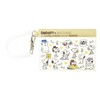 Snoopy 0374 Pass Case, Commuter Pass Case, Card Case, Synthetic