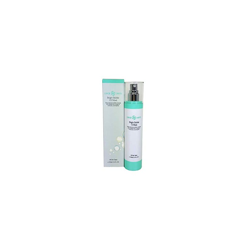Dear & Derm DEARDERM BRIGHT BUBBLE O2 MASK 3.4FL.OZ /