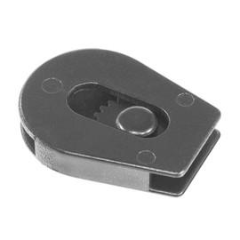 Wheeled Cord Lock Stopper (6 Pack) - Heavy Duty - Clamp Toggle End Slider for Shock Cord, Bungee, Paracord, Drawstrings