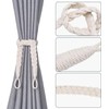 2 PCS Curtains Tie Back Rope, Curtain Tie Backs Rope,