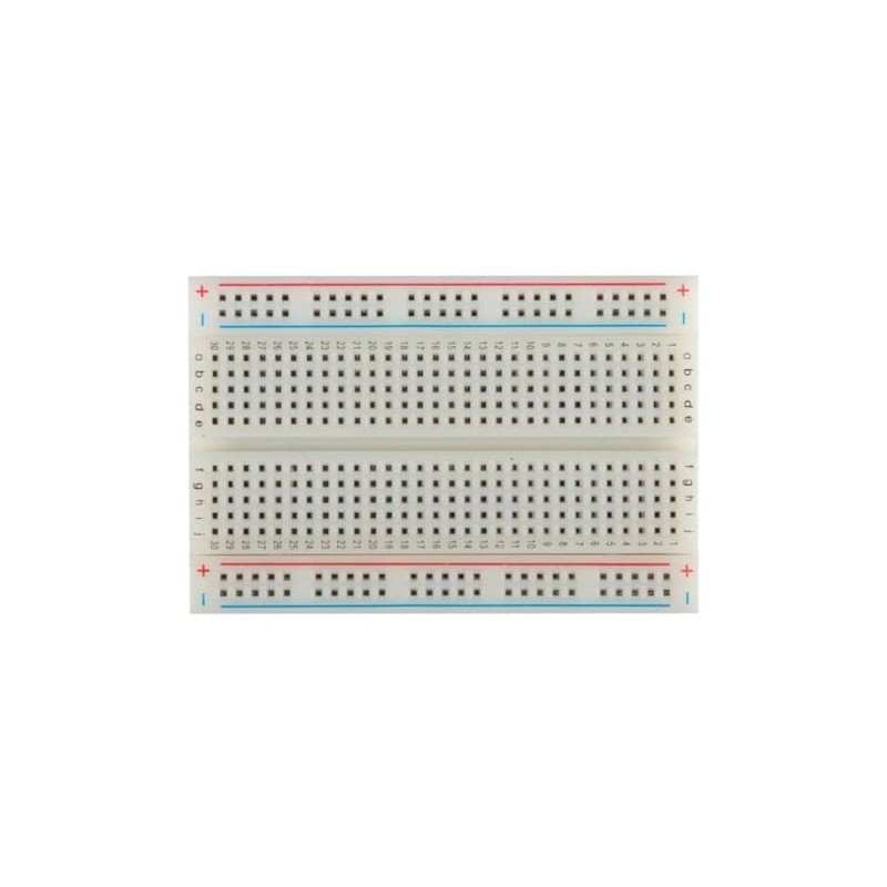 Velleman VTBB3 High-Quality 400 Holes Breadboard, Multi-Colour