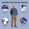 Adult Bibs - 3 Pcs Washable Clothing Protector with Crumb