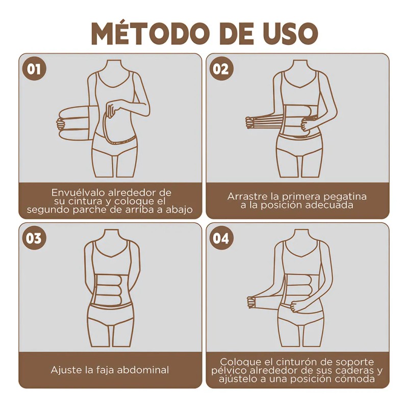 Nuevo Estilo De Faja Maternidad 2 En 1 Postparto