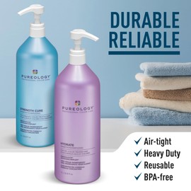 Pump Dispenser for Pureology Shampoo and Conditioner 33.8 oz Bottles [Package Includes 1 Pump]