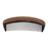Ipetboom Wooden Beard Comb Natural Horn Scalp Massage Brush Hair