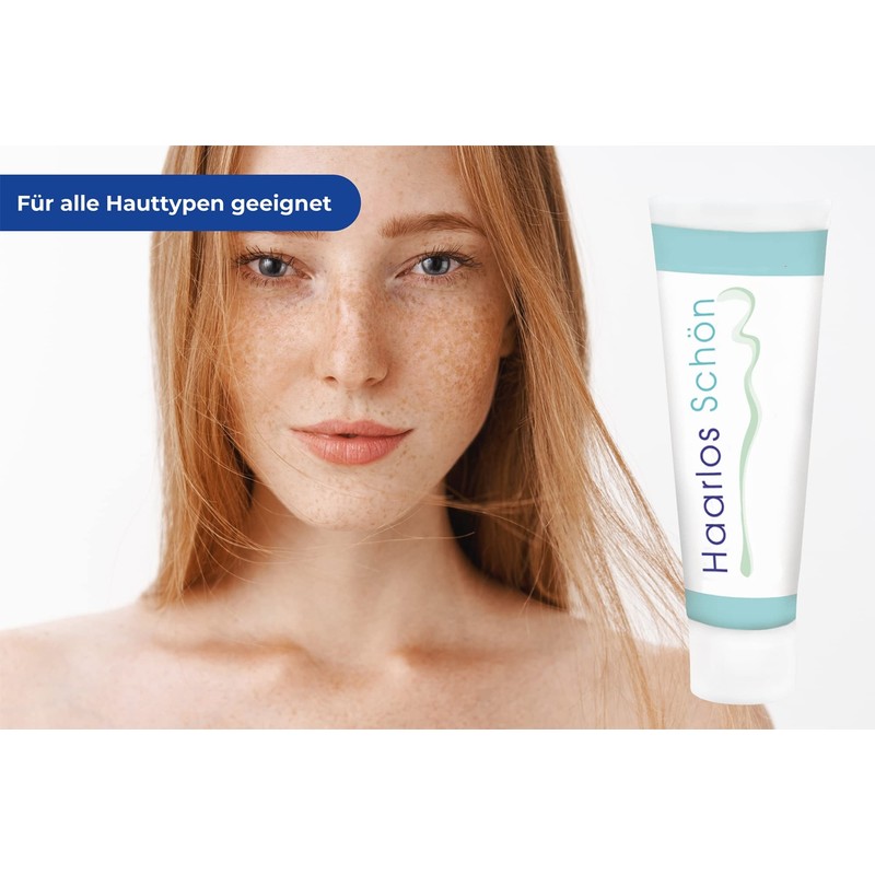 Maximex Haarlos schön Enthaarungscreme 30 ml, hemmt den Haarwuchs, beruhigt