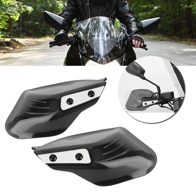 Knuckle Guard, Motorcycle Handlebar Protector, Dustproof, Rainproof, Protects Handles, Mounting