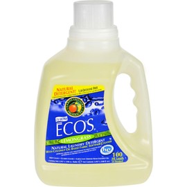 Earth Friendly Ecos Ultra 2x All Natural Laundry Detergent - Lemongrass - Case Of 4 - 100 Fl Oz 100 FZ