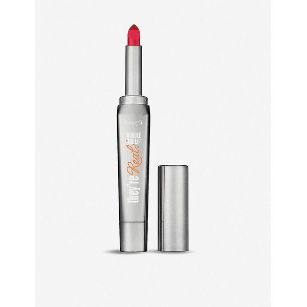 Benefit They're Real! Double The Lip Lipstick & Liner in One Revved Up Red
