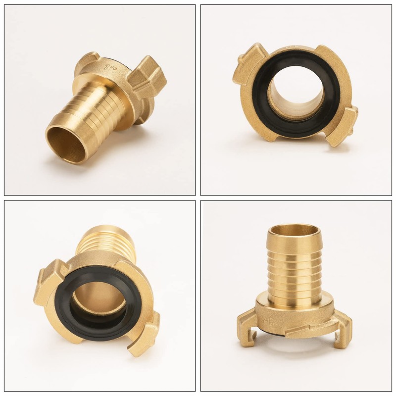 drado Quick Coupling with 1 Inch Nozzle (25 mm) Brass