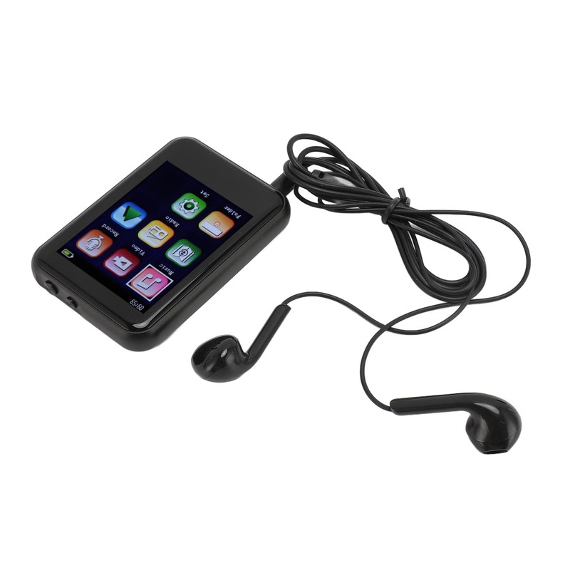 1.5 Inch Portable MP3 Player Capacitive Touch Control AI Noise