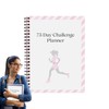 Daily Planner - 75-Day Habit Tracker | Portable Motivational Goals
