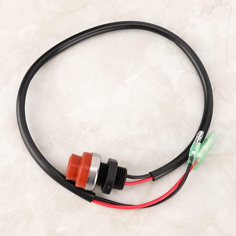 Aoutecen Boat Engine Kill Switch, Round Push Button Keyless Switch